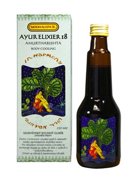 Ayur Elixír 18 - 220 ml (PE 10), "záněty, otoky kloubů / revmatismus"